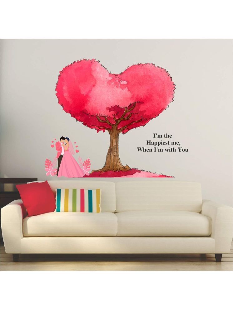     			Inkfence Wall Sticker Romance & Love ( 85 x 100 cms )