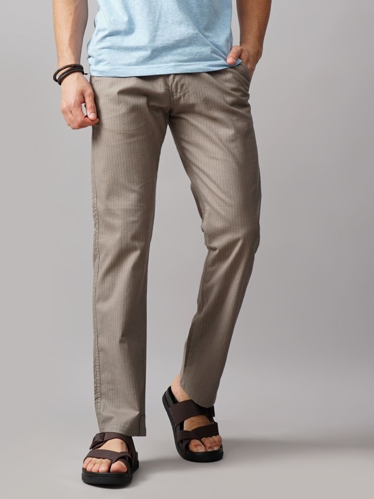     			Paul Street Regular Flat Men's Chinos - Rust ( Pack of 1 )