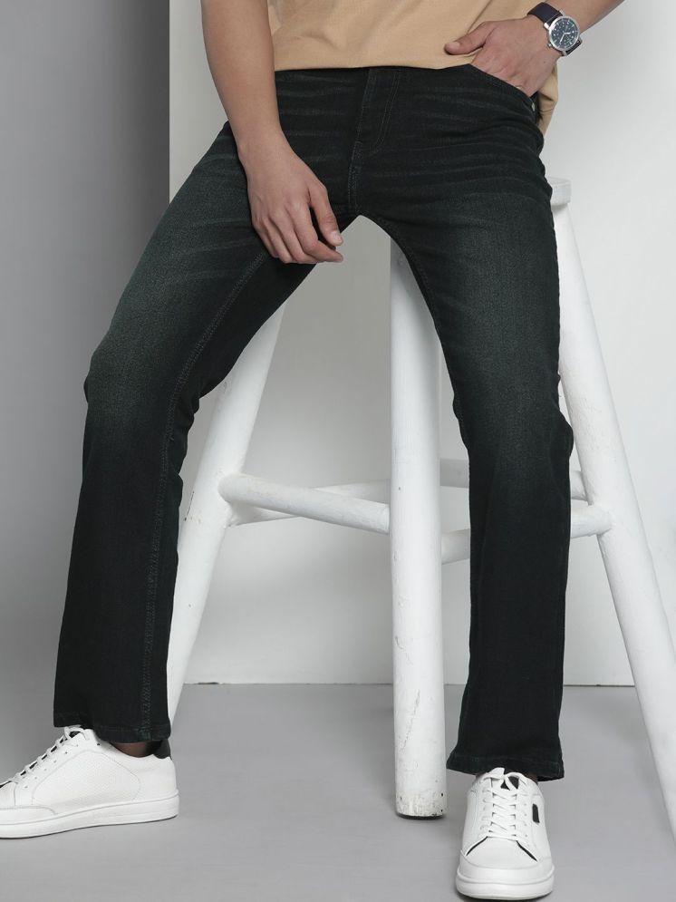     			The Indian Garage Co Men Bootcut Light Fade Stretchable Jeans