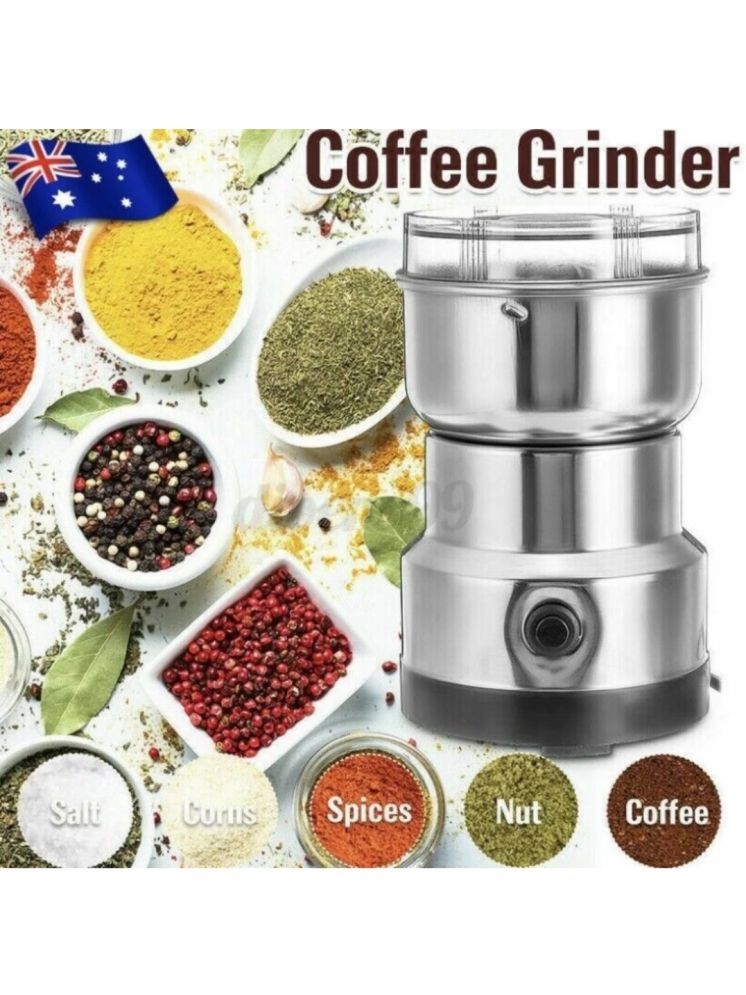     			Nima Japan ,26000 RPM Mini Stainless Steel Spice Nuts Grainder With Mullti F Stainless Steel 1 Coffee Grinder