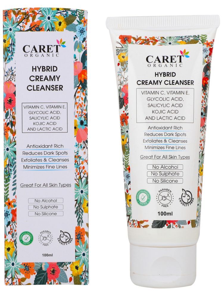     			Caret Organic - Acne or Blemishes Removal Face Wash For All Skin Type ( Pack of 1 )