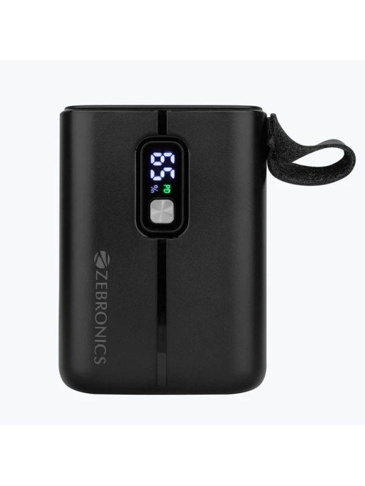     			Zebronics 10000 -mAh 5V/3A Li-Polymer Power Bank