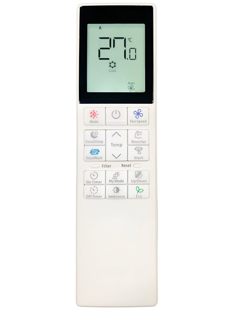     			Upix 1197 AC Remote Compatible with Hitachi AC (with Backlight)