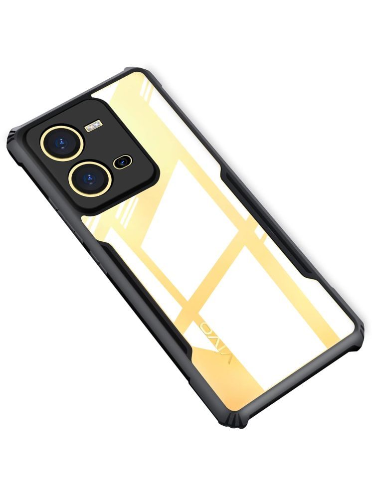     			Gemesha Plain Cases Compatible For Polycarbonate Vivo V25 ( )