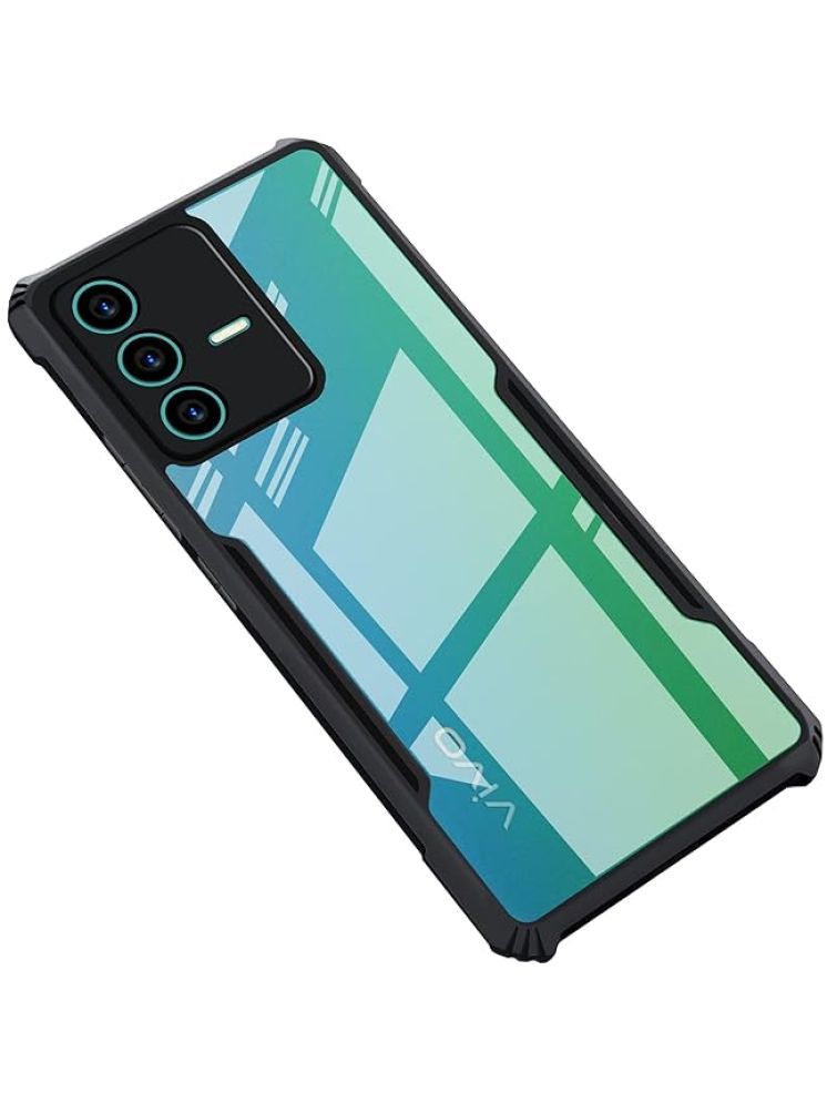     			Gemesha Plain Cases Compatible For Polycarbonate Vivo V23 ( )