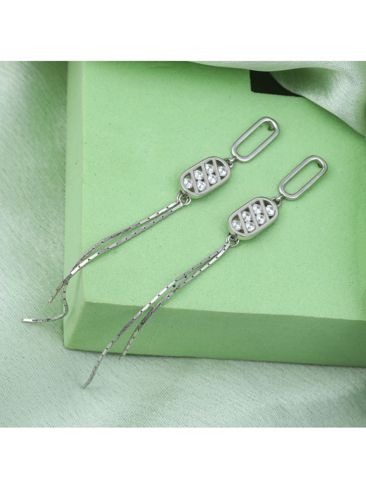     			Maira 925 Sterling Silver Silver Earring