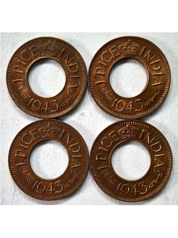     			HOLE PICE - 1943 UNC - 1 PCS