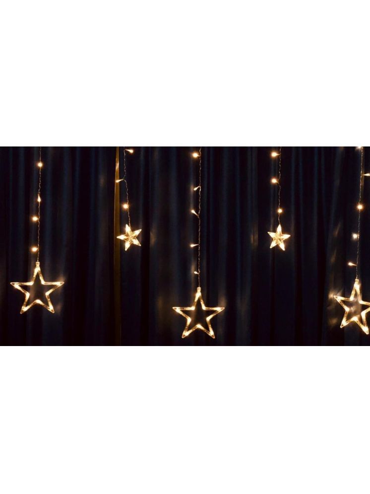     			SPARKWORLD Gold 1Mtr String Light ( Pack Of 1 )