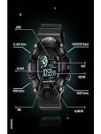 windexa Black Silicon Digital Men's Watch