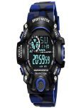 windexa Blue Silicon Digital Men's Watch