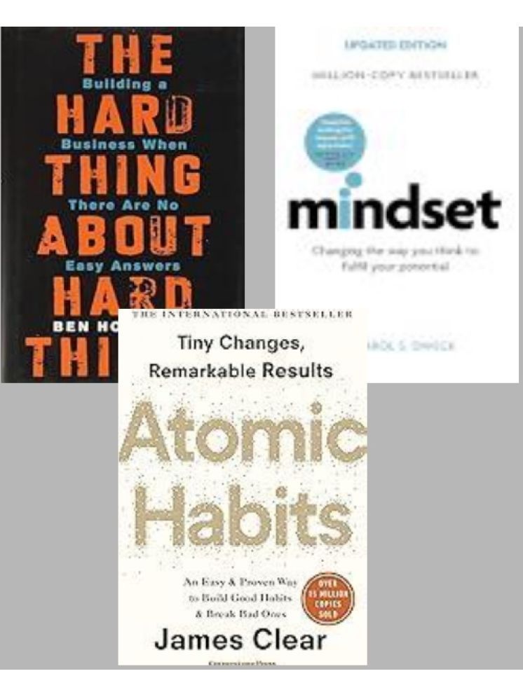     			Atomic Habits + Mindset + The Hard Thing about Hard Thing