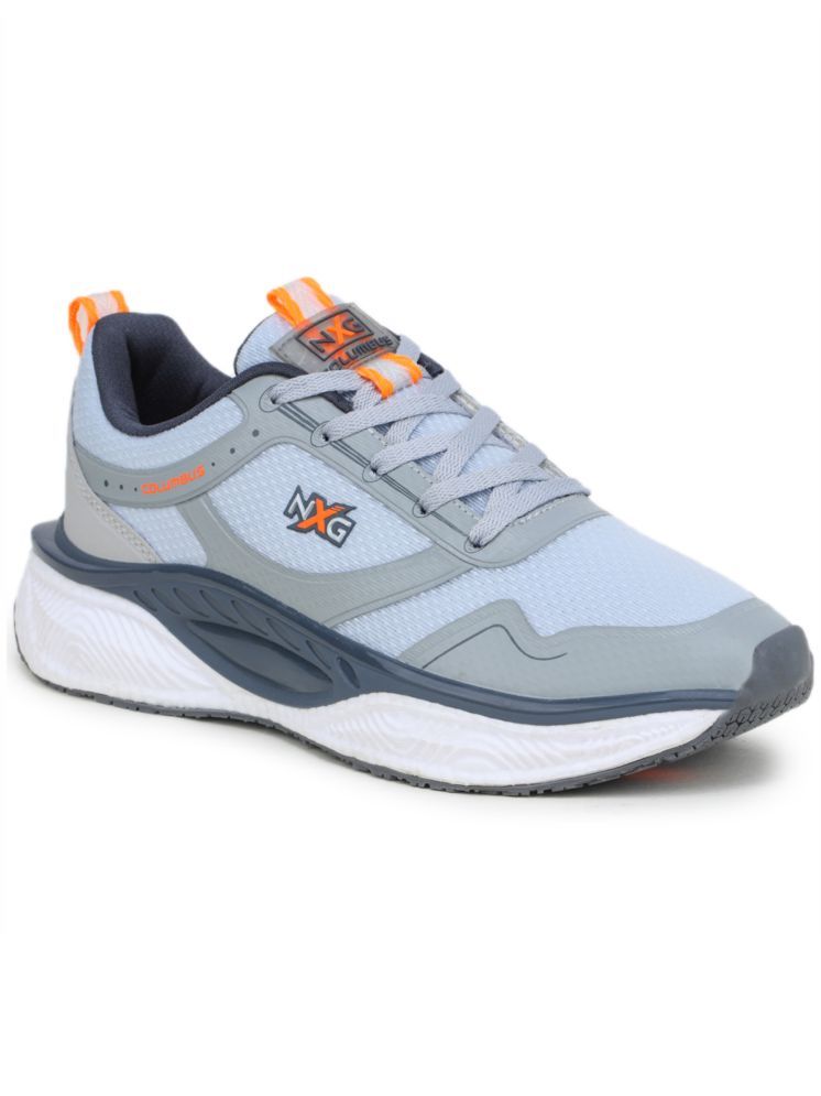     			Columbus GLACIER Gray Men's Sports Running Shoes