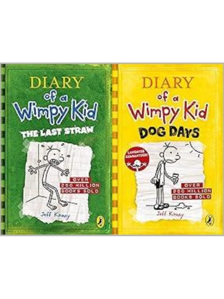     			Diary of a Wimpy Kid (3) : The Last Straw + Diary of a Wimpy Kid 4: Dog Days