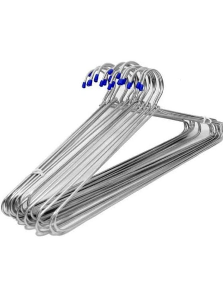     			Green Tales Stainless Steel Standard Clothes Hangers ( Pack of 12 )