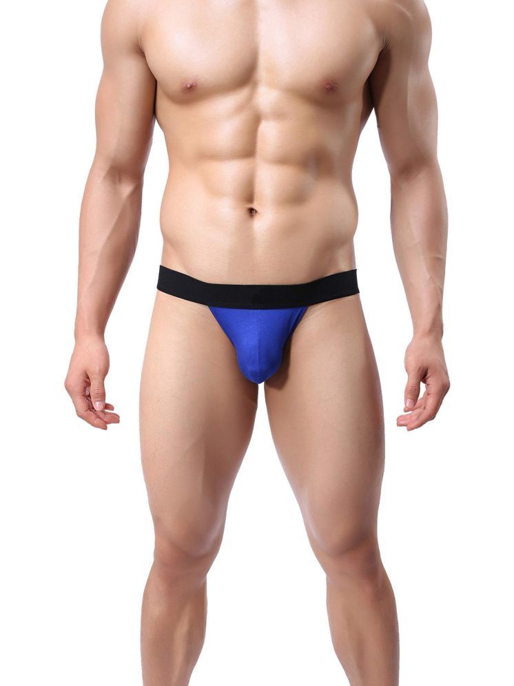     			Intimate Pack of 1 Microfibre Bikini For Men's ( Blue )