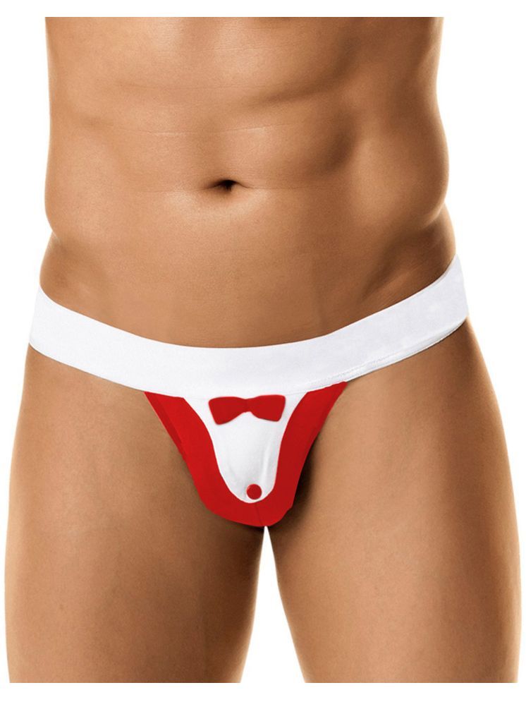     			Intimate Pack of 1 Microfibre Thongs For Men's ( Red )