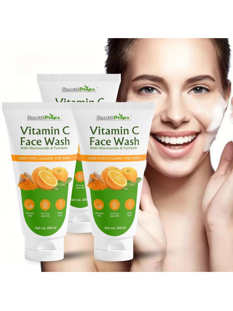     			Smartdrops - Refreshing Face Wash For All Skin Type ( Pack of 3 )