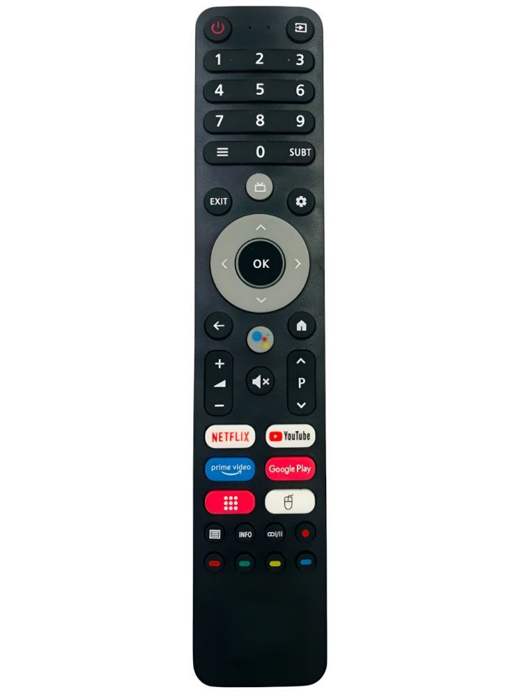     			Upix 1204 (No Voice) TV Remote Compatible with Impex Smart TV Remote