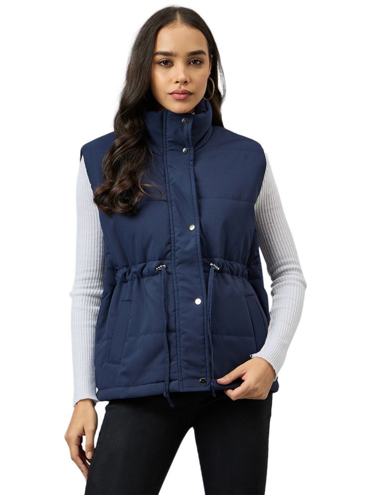     			Club York - Polyester Blue Quilted/Padded Jackets