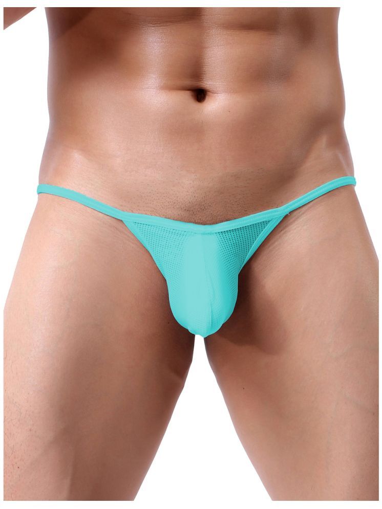     			Intimate Pack of 1 Microfibre G-String For Men's ( Turquoise )