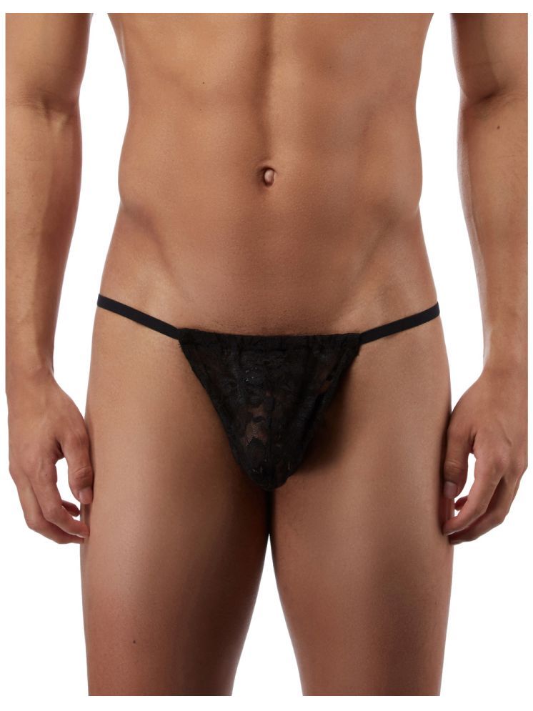     			Intimate Pack of 1 Microfibre G-String For Men's ( Black )