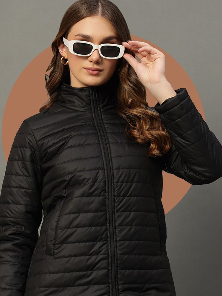     			Nuovo - Polyester Blend Black Puffer