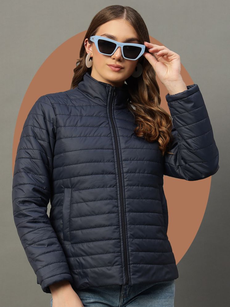     			Nuovo - Polyester Blend Navy Puffer