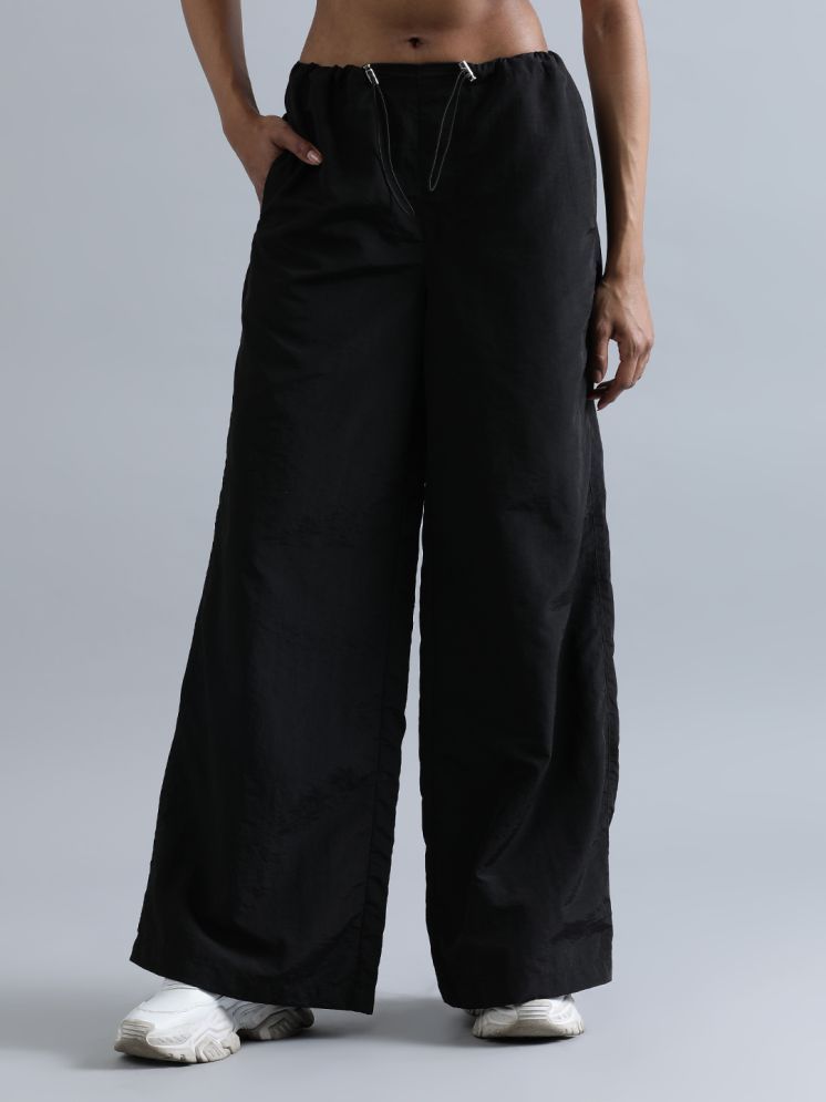     			Bene Kleed Women Wide Leg Flared High-Rise Trouser