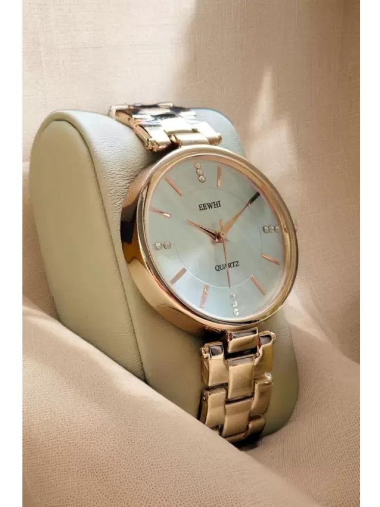     			EEWHI Rose Gold Metal Analog Womens Watch