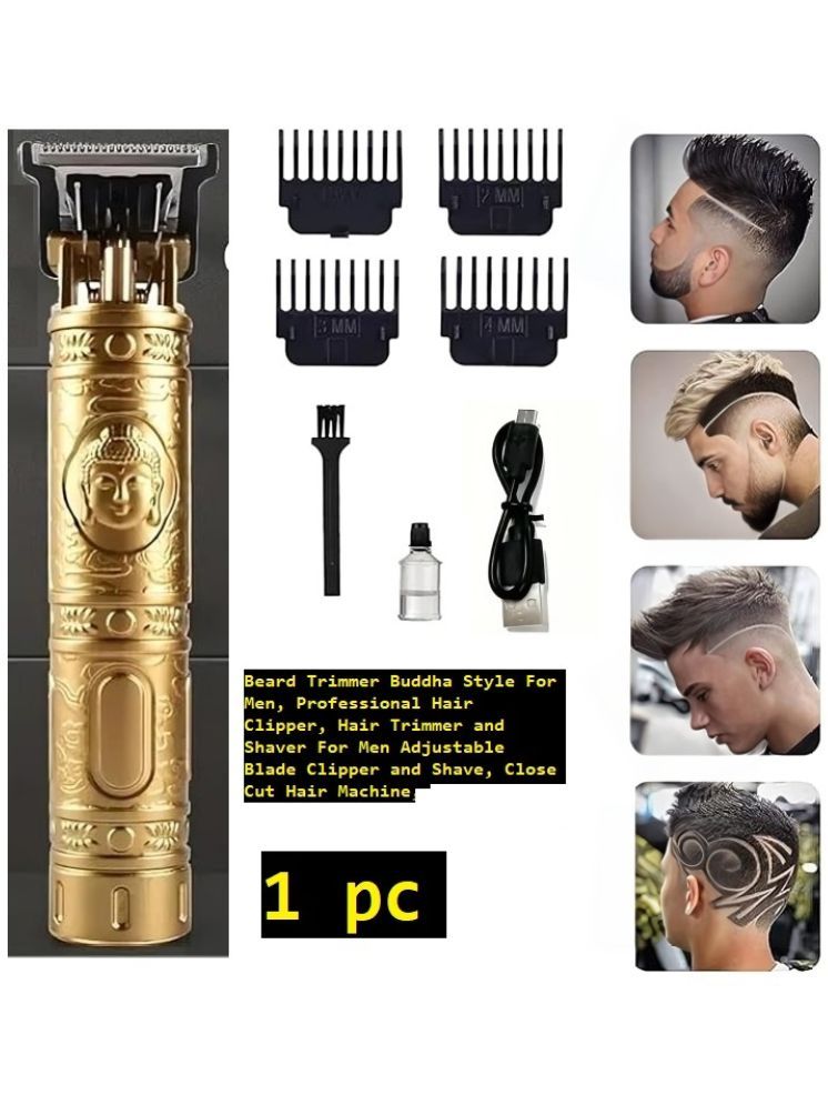     			Multi Deal Hair Trimmer Gold Cordless Beard Trimmer With 60 minutes Runtime