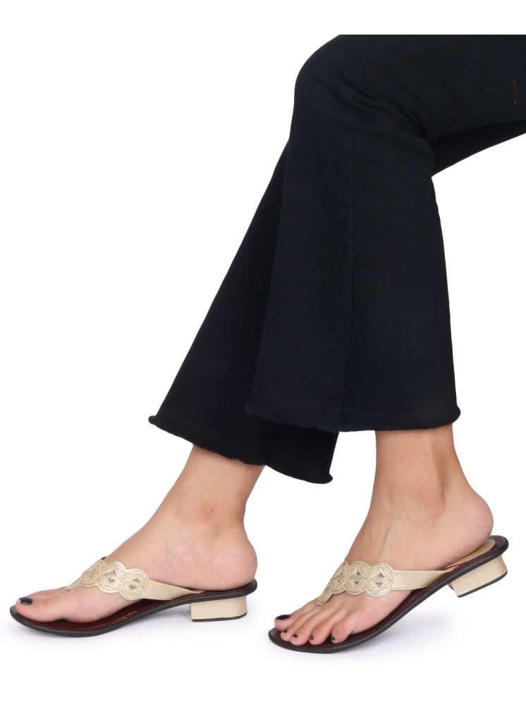     			Picktoes Bronze Women's Sandal Heels