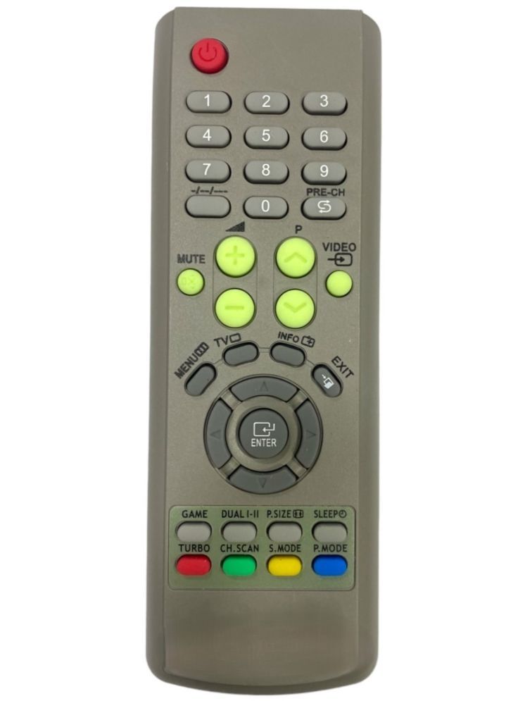     			Upix 584 CRT TV Remote Compatible with Samsung CRT TV Remote