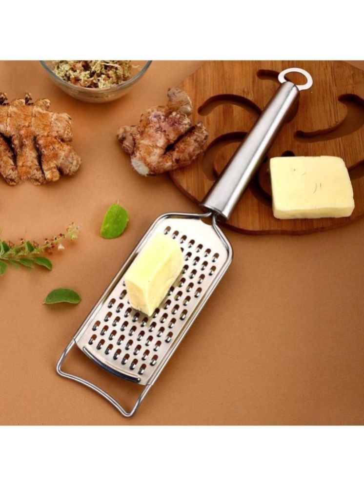     			Slings Kitchenware Stainless Steel Cheese Grater ( Pack of 1 ) - Off White