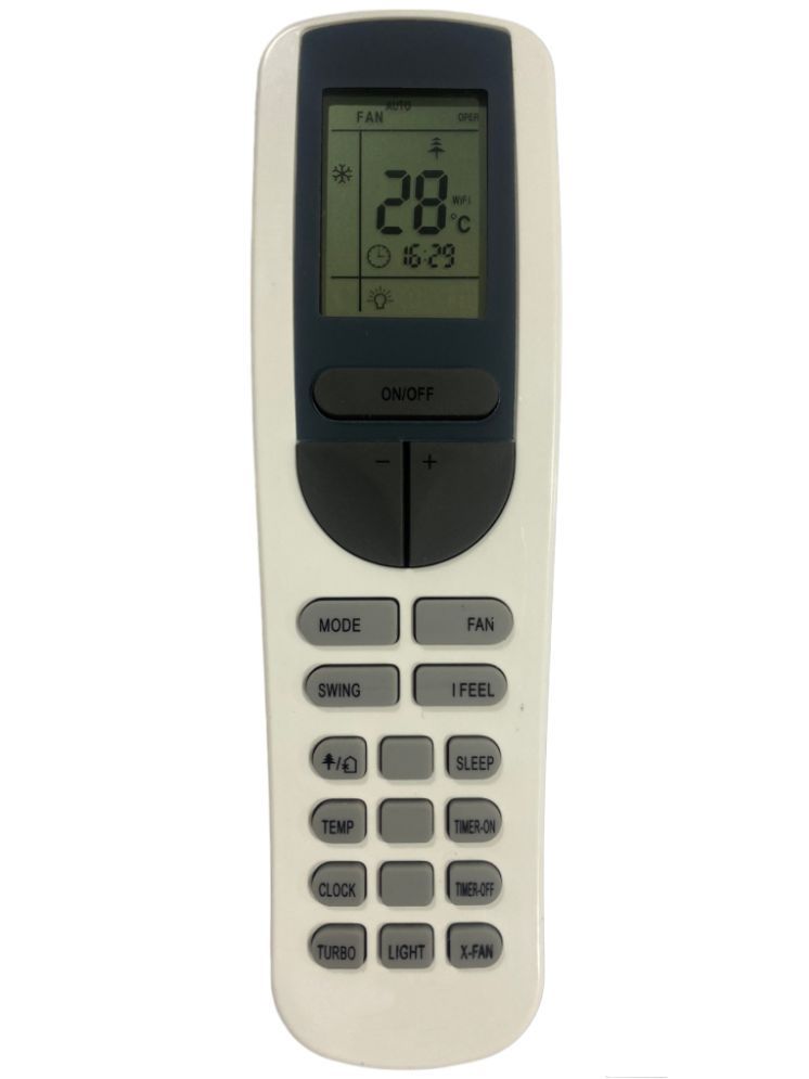     			Upix 133C (No Backlight) AC Remote Compatible with Godrej AC