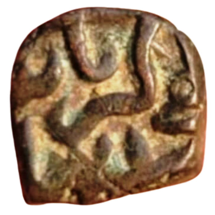     			Akbar Copper Falus, King Title in Persian Rare