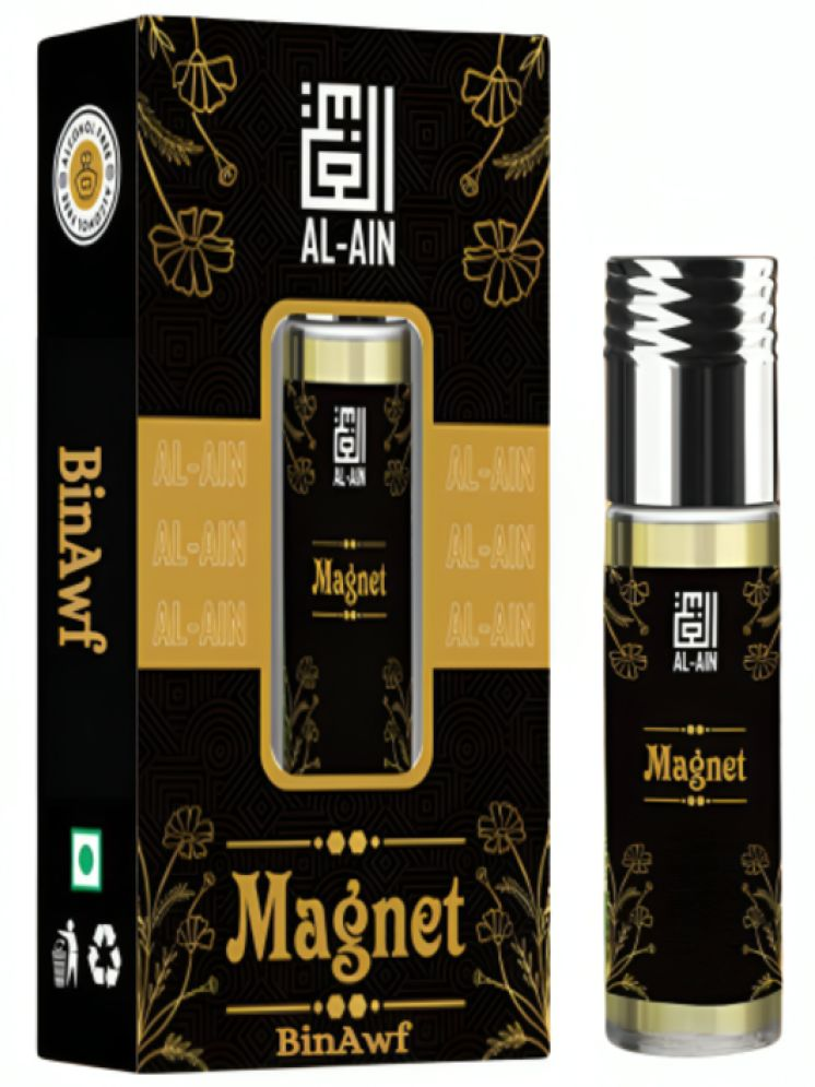     			Binawf Amber Non- Alcoholic Below 50ml Attar ( Pack of 1 )