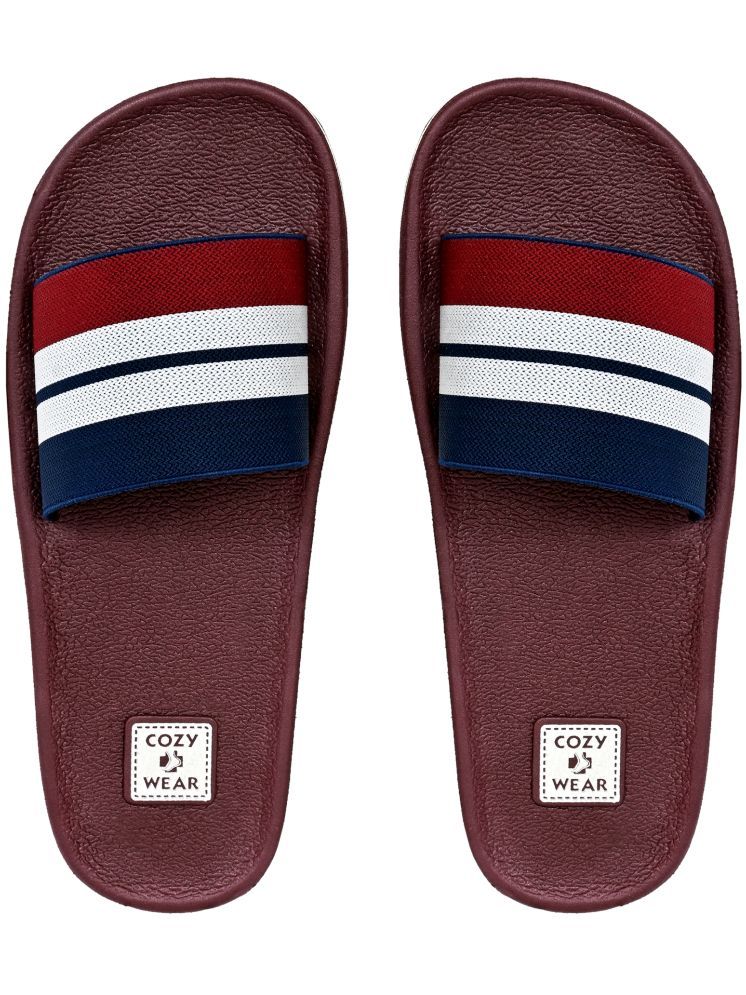     			Cozy Wear Brown Men's Slide Flip Flop