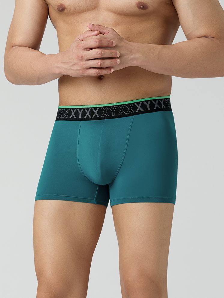     			XYXX Pack of 1 Nylon Trunks For Men's ( Sea Green )