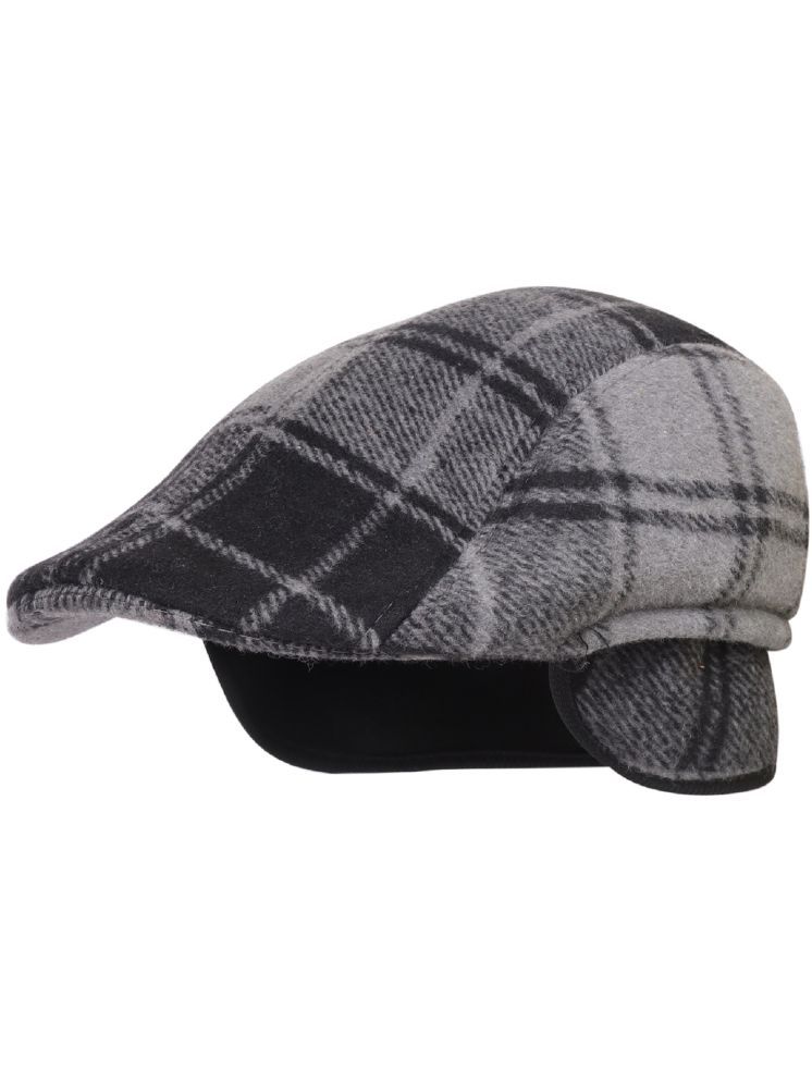     			Zacharias Pack of 1 Cotton Blend Men's Cap ( Grey )