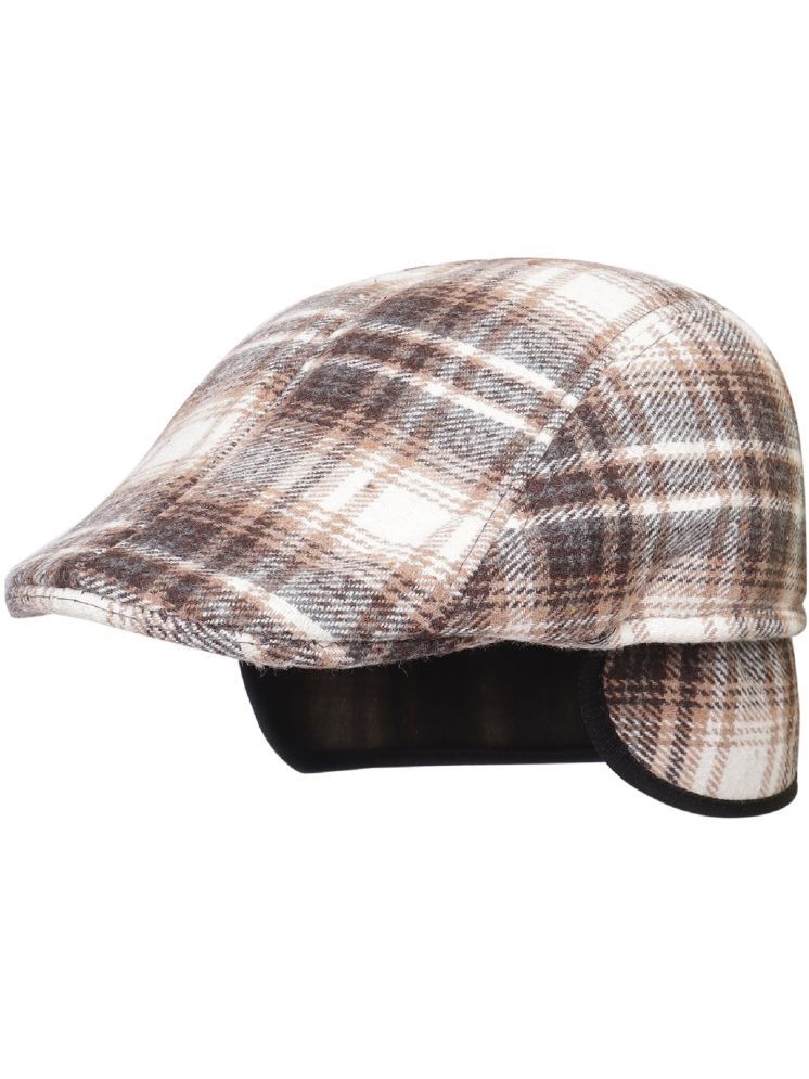     			Zacharias Pack of 1 Woollen Men's Cap ( Brown )