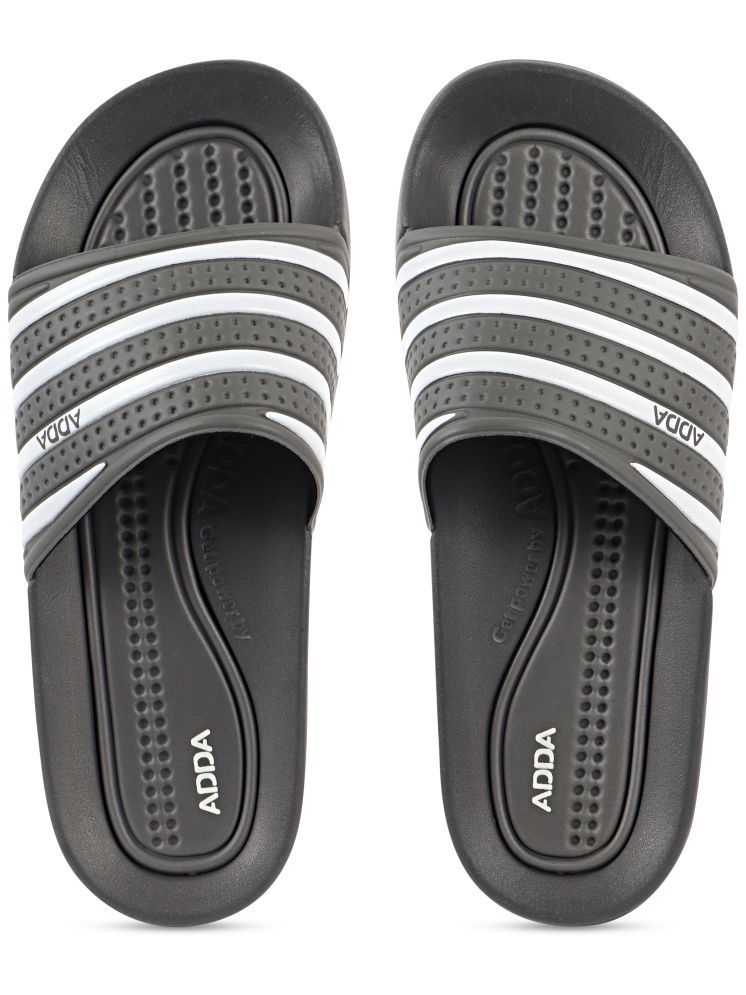     			Adda Grey Men's Slide Flip Flop