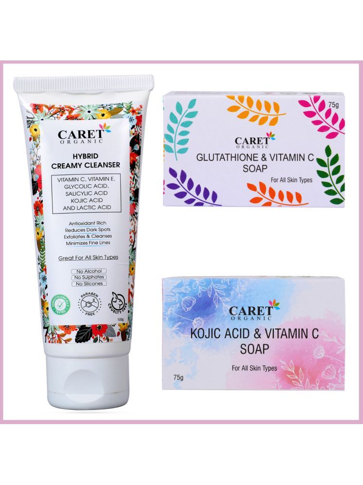     			Caret Organic - Blackheads and Whiteheads Removal Face Wash For All Skin Type ( Pack of 3 )