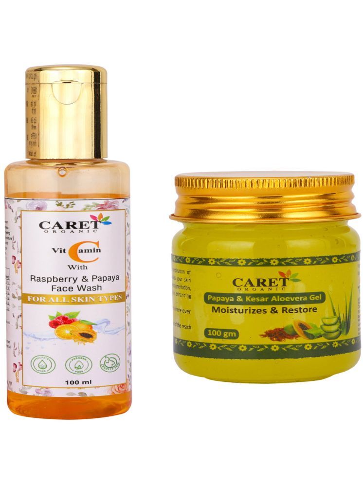     			Caret Organic Moisturizer All Skin Type Kesar ( 200 gm gm )