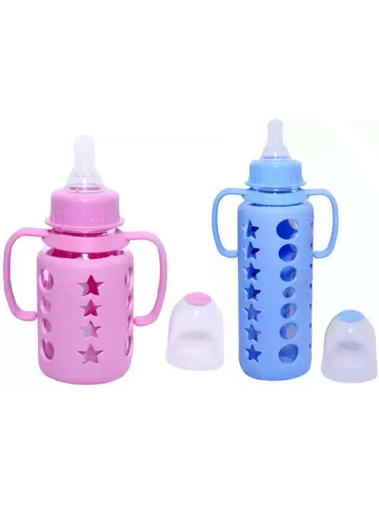     			Drake 360 Multicolor Feeding Bottle ( Pack of 2 )