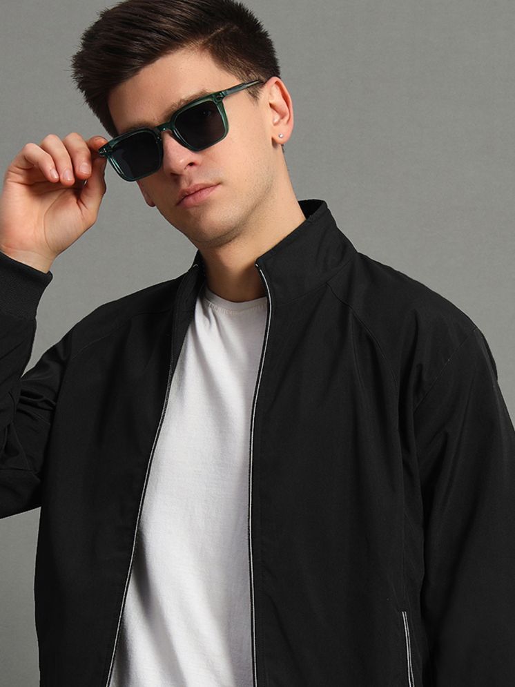     			GET GOLF Polyester Men's Casual Jacket - Black ( Pack of 1 )