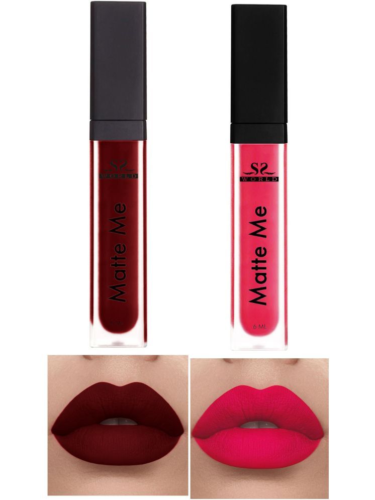     			ssworld Strawberry Pink Matte Lipstick 8