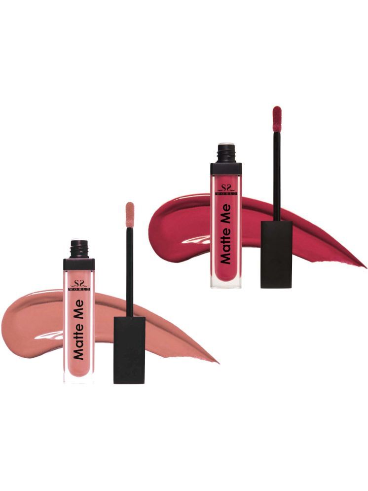     			ssworld Sweet Rose Matte Lipstick 6