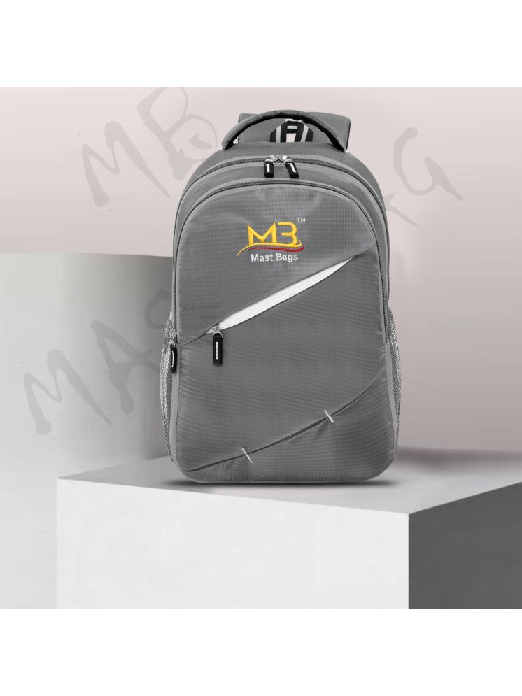     			Mast Bags Grey Polyester Backpack ( 35 Ltrs )