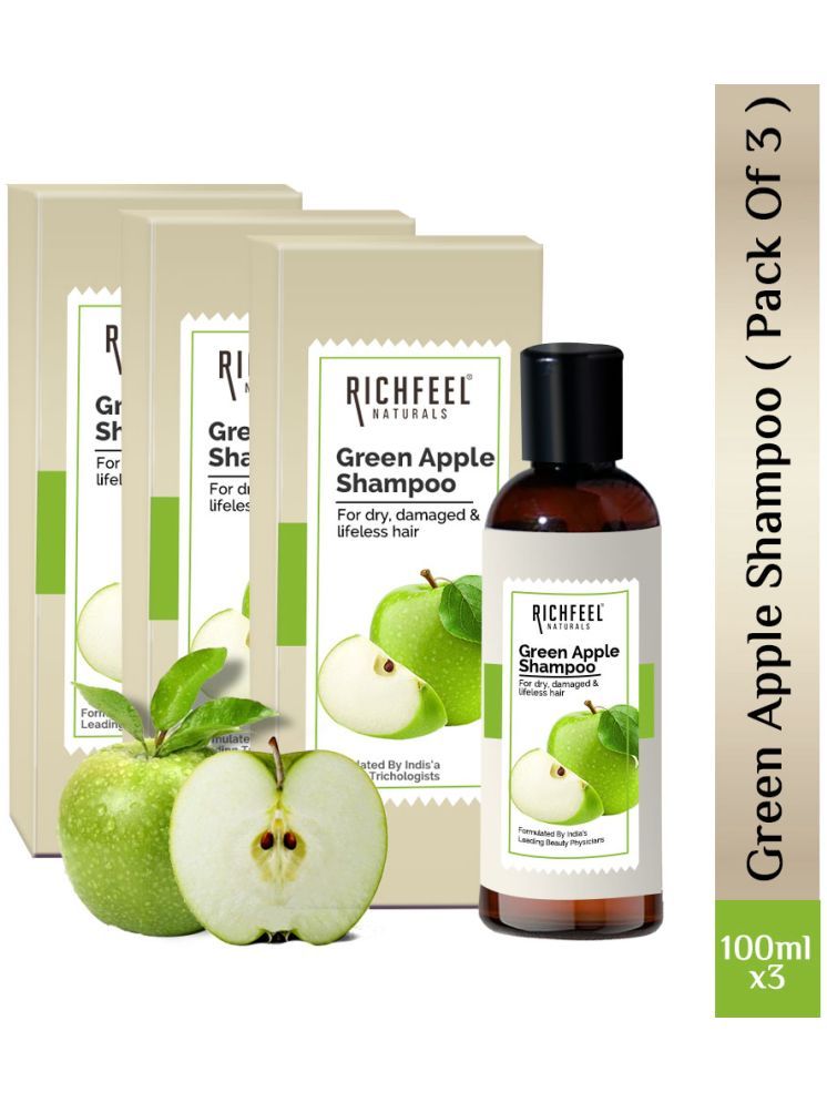     			Richfeel Green Apple Shampoo 100 Ml Pack of 3