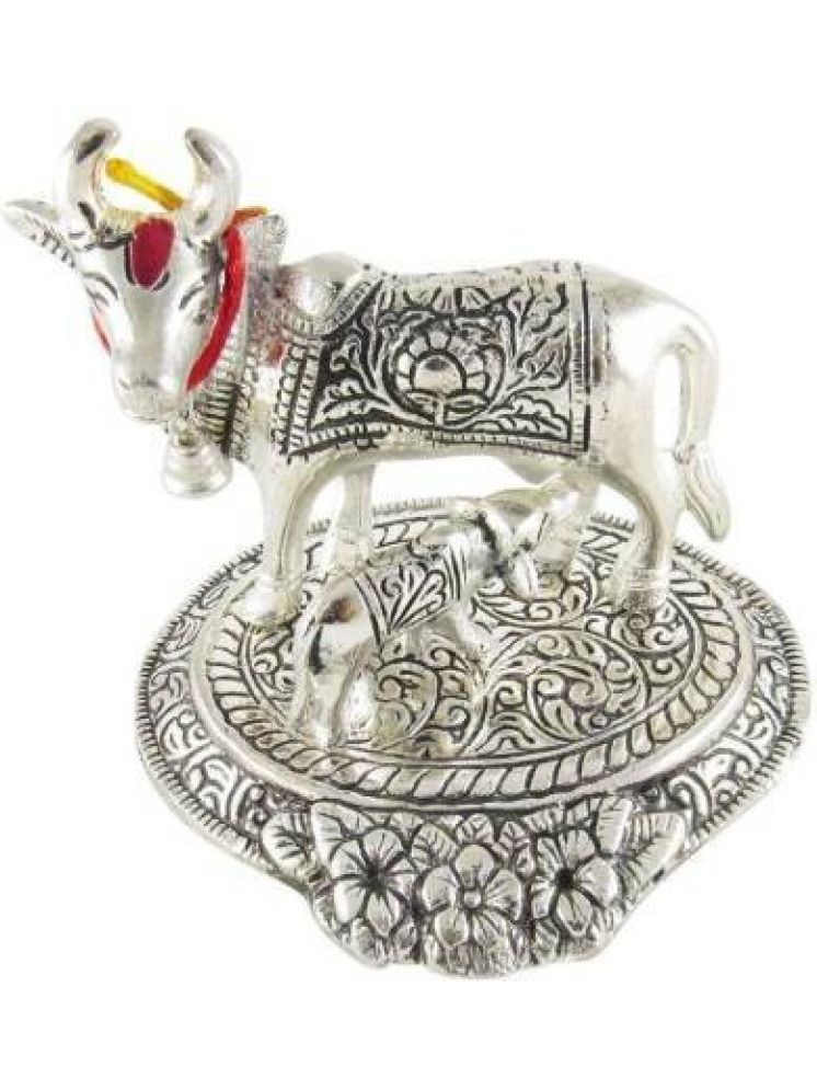     			Shri Astha Vinayak Brass Cow and Calf Idol ( 10.5 cm )